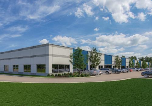 Merritt at Austin Ridge light industrial building rendering