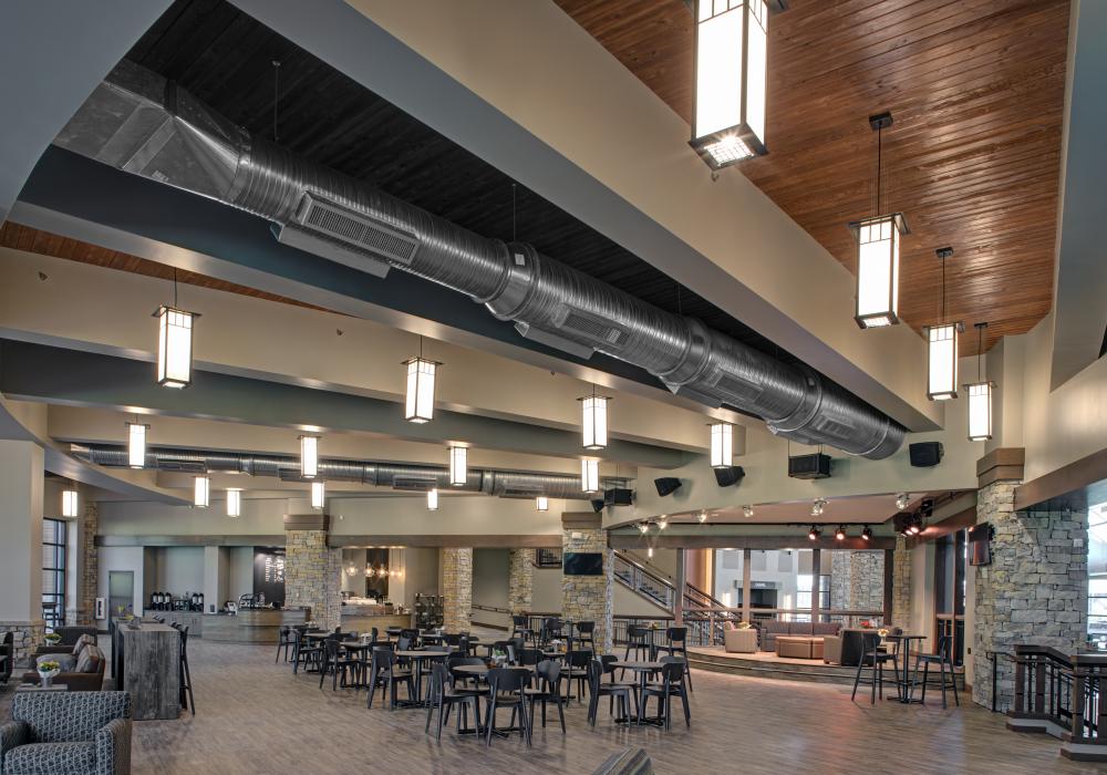 Cornerstone church fellowship area, cafe