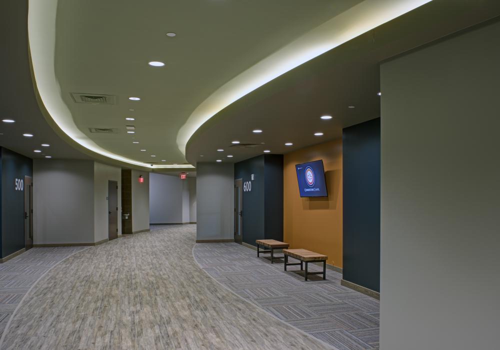 Cornerstone church hallway