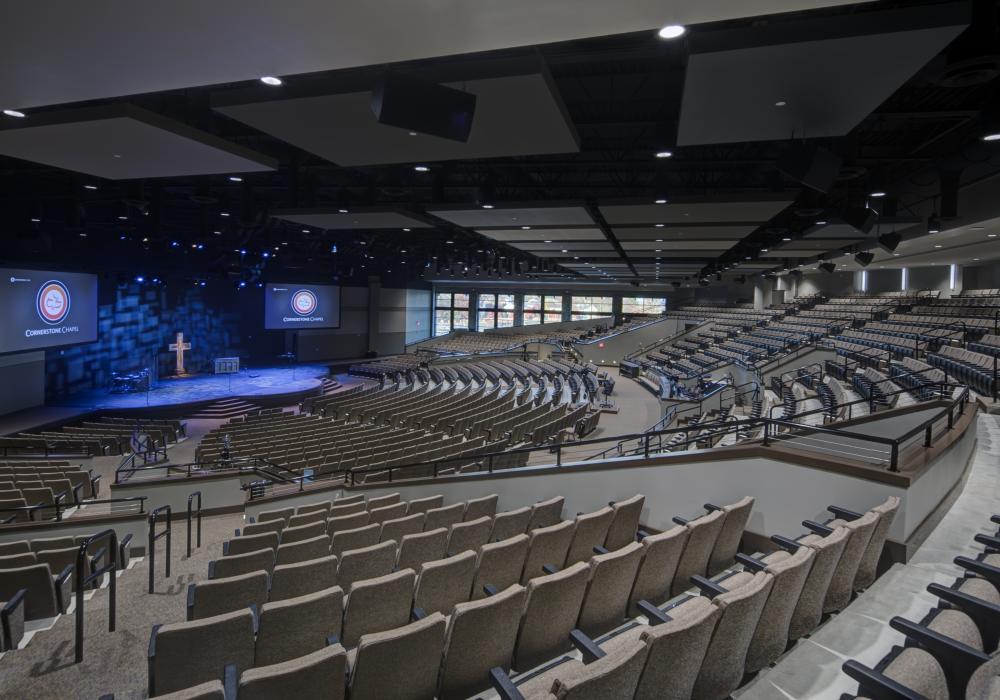 Cornerstone church sanctuary