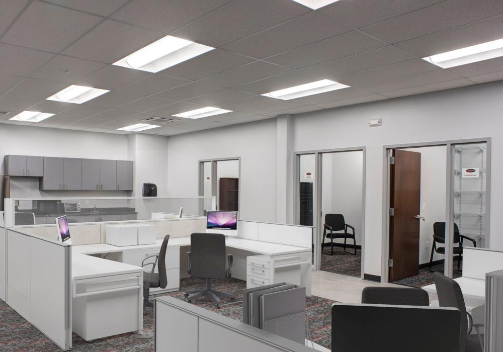 MT Laney office interior