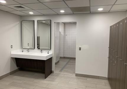 BH3 8830 Stanford Boulevard Fitness Center Bathroom