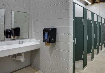 Beachmont Pool House Restroom