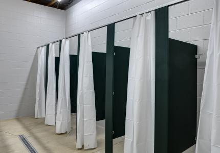 Beachmont Pool House Restroom